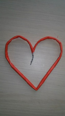 Vytvarujeme srdce.